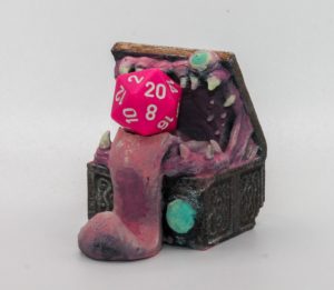 Mimic D20 dice jail